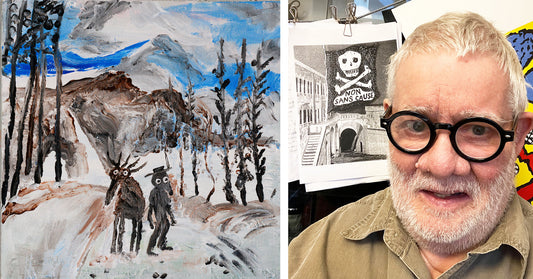 Konstnärsvisning med Carl Johan De Geer