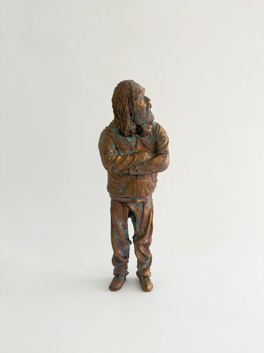 Peter Anderssons skulptur Magnus i jesmonite och akryl.